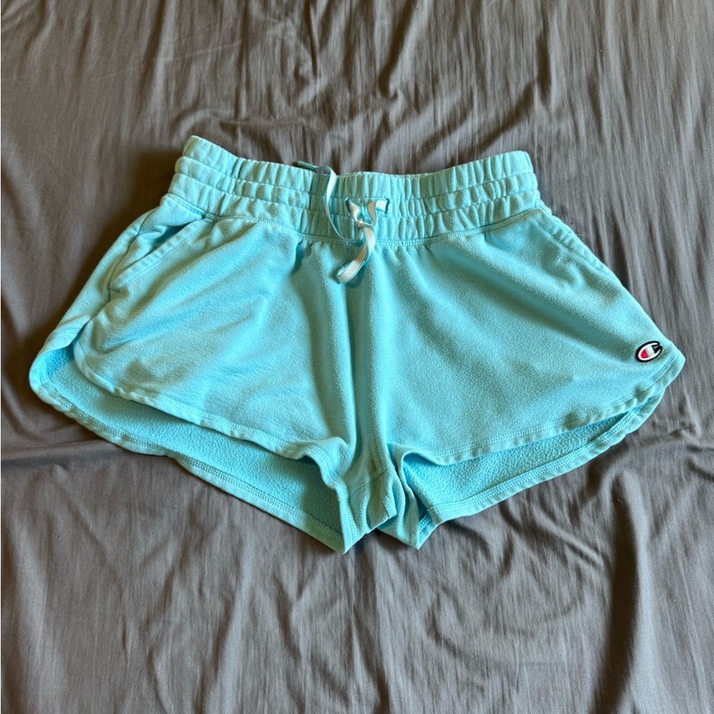 Champion Women's Aqua Athletic Shorts
